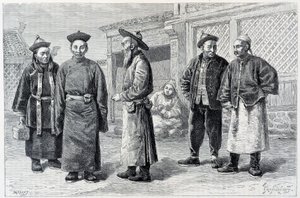 Lamas and Mongolians of Ala-Chan - in 