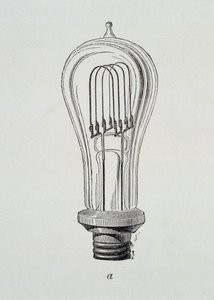 Lamp Edison - in The new conquests of science by Figutree