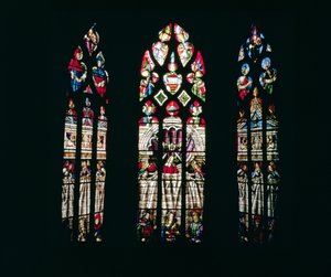 Lancet windows by French School