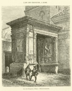 The Arch of the Money Changers, in Rome