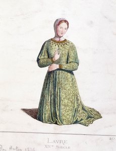 Laure (Laura de Noves) by French School