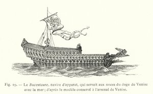 The Bucentaur, Ceremonial Ship Used for the Doge of Venice