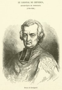 Cardinal de Cheverus, Archbishop of Bordeaux by French School