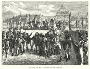 The Field of May, Distribution of Flags by French School