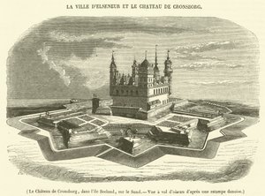 The Castle of Kronborg, on the Island of Zealand, Bird