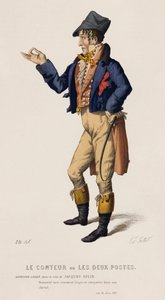 Le Conteur ou Les Deux Postes, Act III, Scene XIII by French School