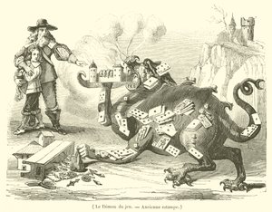 The Demon of Gambling by French School