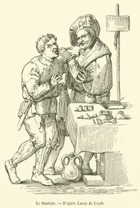 The Dentist by French School