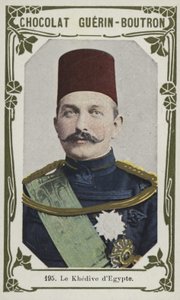 The Khedive of Egypt by French School