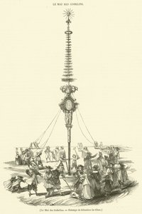 The May of the Gobelins, Print by Sebastien Le Clerc (engraving) by French School