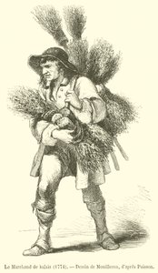 The Broom Merchant by French School