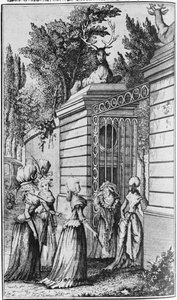 Le Parc aux Cerfs, the Gateway to the Royal Haven of Louis XV, Managed by Madame de Pompadour by French School
