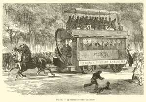 The First Tramway of Berlin by French School