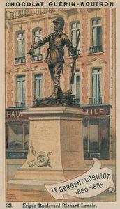 Sergeant Bobillot, 1860-1885, Erected Boulevard Richard-Lenoir by French School