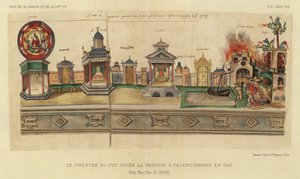 The Theatre Where the Passion Was Played in Valenciennes in 1547 by French School