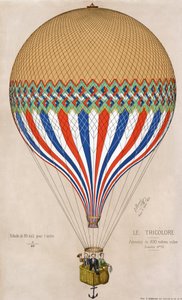 Le Tricolore, Published 1874 by French School