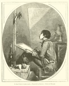 The Future Still Life Painter (engraving)