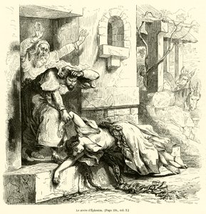 The Levite of Ephraim by French School