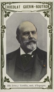 Leon y Castillo, Ambassador of Spain by French School