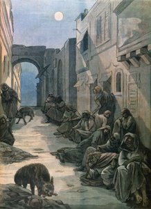 Lepers in Ethiopia, 1898