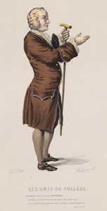 The College Friends, Act I, Scene XV by French School