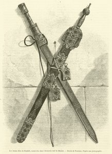 The Weapons of Boabdil, Preserved in the Royal Armory of Madrid by French School
