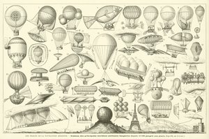 The Caps of Aerial Navigation by French School