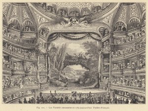 The Amusing Varieties in 1789, Today Theatre-Francais