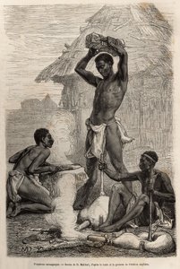 The Blacksmiths Mannganyas in a Village Along the Loualaba River