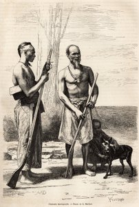 Mountain Hunters of Formosa by French School