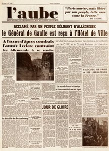 Liberation (World War) by French School