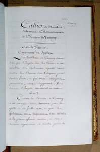 List of Complaints and Demands Addressed to King Louis XVI by the Parish of Taverny, April 1789 by French School