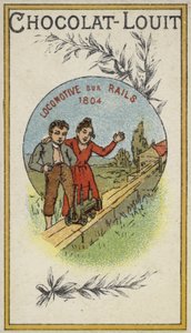 Locomotive on Rails, 1804