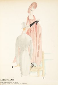 Longchamp, from a Collection of Fashion Plates
