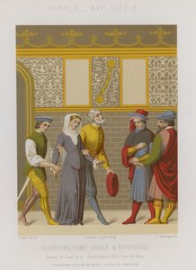 Lords, Noblewoman and Bourgeois by French School