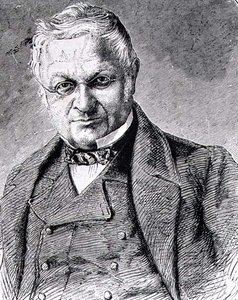 Louis-Adolphe Thiers (1797-1877) French Statesman, Historian and Journalist (engraving) by French School