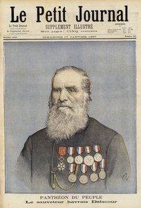 Louis-Joseph-Andre Delacour, French sailor and lifesaver by French School