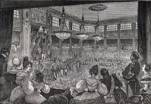 Louis-Philippe I is sworn in as king before the Chamber of Deputies, 9th August 1830 - Revolution of 1830: 