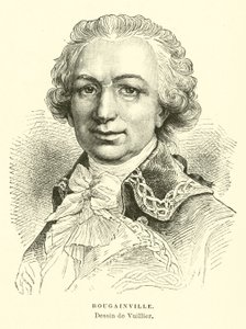 Louis Antoine de Bougainville, French Admiral and Explorer by French School