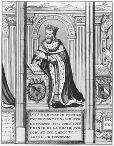 Louis II of Bourbon, Duke of Montpensier by French School