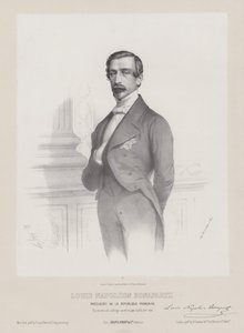 Louis Napoleon Bonaparte, President of the French Republic, c1848