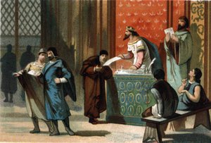 Louis VI dit Le Gros gave the postage charters of the communes by French School