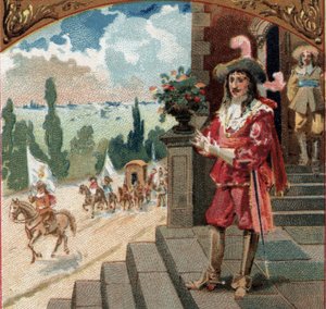 Louis XIII (1601-1643) spent the night of June 5 by French School