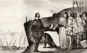 Louis XIII at the Siege of La Rochelle in October 1628 (from 