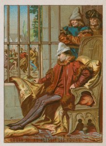 Louis XI at Plessis Les Tours by French School