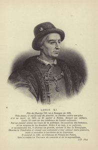 Louis XI of France by French School