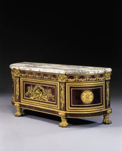 Louis XVI style commode a vantaux by French School