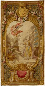Louis XV Gobelins tapestry from series "Scenes d