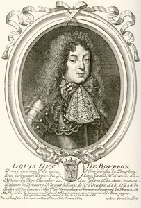 Louis de Bourbon, Prince of Condé, Prince of the blood at the French court of Louis XIV by French School