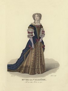 Louise de la Valliere, mistress of King Louis XIV of France